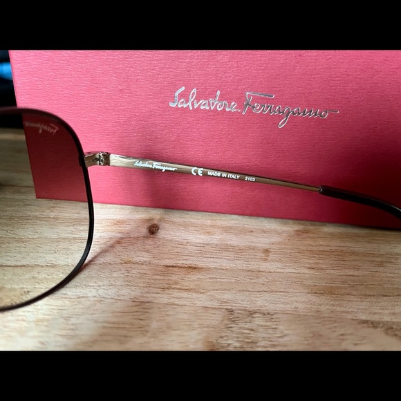 Salvatore Ferragamo Aviator Sunglasses 60mm - Picture 6 of 10